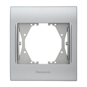 Panasonic Thea Blu Chrome Matt Beyaz Tekli Çerçeve