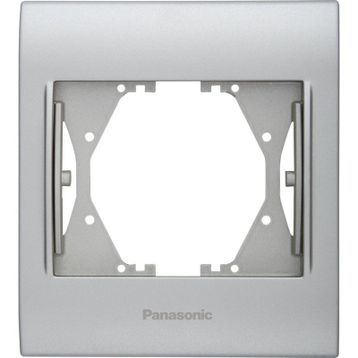Panasonic Thea Blu Chrome Matt Beyaz Tekli Çerçeve