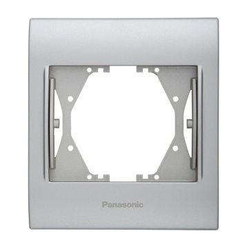Panasonic Thea Blu Chrome Matt Beyaz Tekli Çerçeve