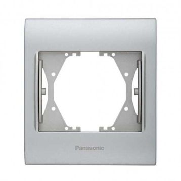 Panasonic Thea Blu Chrome Matt Beyaz Tekli Çerçeve