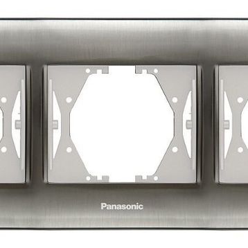 Panasonic Thea Blu Inox Beyaz 3'lü Çerçeve