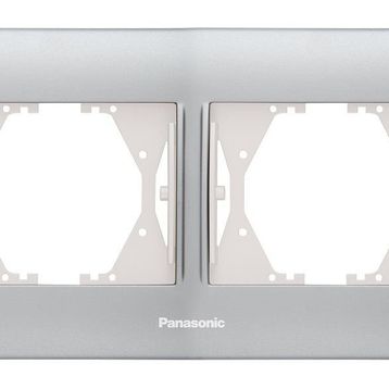 Panasonic Thea Blu Inox Matt Dore 2'li Çerçeve