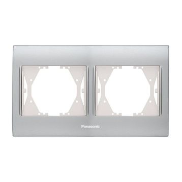 Panasonic Thea Blu Inox Matt Dore 2'li Çerçeve