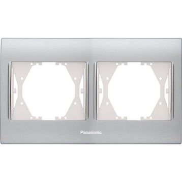 Panasonic Thea Blu Inox Matt Dore 2'li Çerçeve