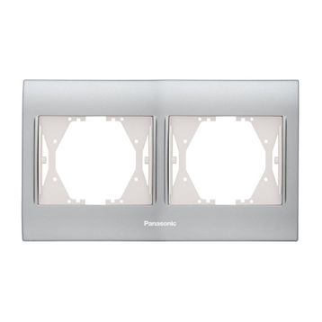Panasonic Thea Blu Inox Matt Dore 2'li Çerçeve