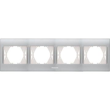 Panasonic Thea Blu Inox Matt Dore 4'lü Çerçeve
