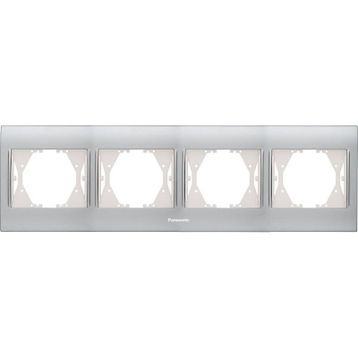 Panasonic Thea Blu Inox Matt Dore 4'lü Çerçeve