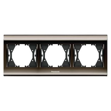 Panasonic Thea Blu Una Füme 3'lü Çerçeve