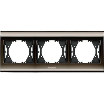 Panasonic Thea Blu Una Füme 3'lü Çerçeve