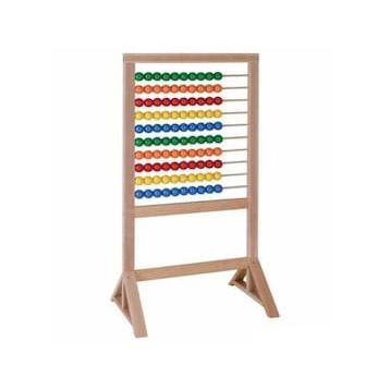 Panda 310 55x100 Ahşap Ayaklı Abaküs Yazı Tahtası