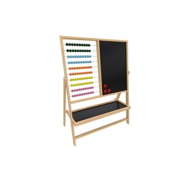 Panda 380 40x55 cm Lüks Ahşap Ayaklı Abaküslü Yazı Tahtası