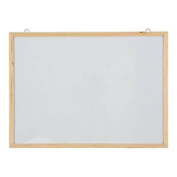 Panda 45x60 Naturel Ahşap Çerçeveli Yazı Tahtası
