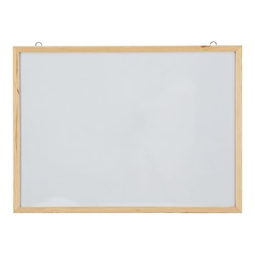 Panda 45x60 Naturel Ahşap Çerçeveli Yazı Tahtası