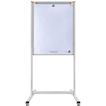Panda PAN 240 Beyaz Tekerlekli Sabit Flip Chart Sistemli Yazı Tahtası