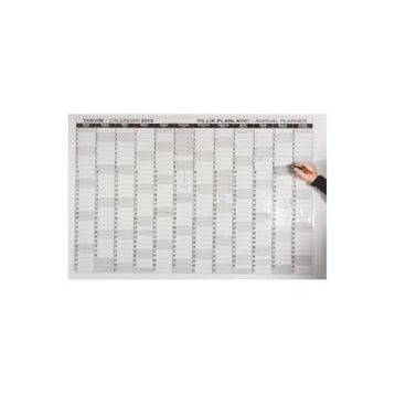 Panda PAN750 Sade Beyaz Şeffaf 2'li 90x120 cm Kağıt Tahta