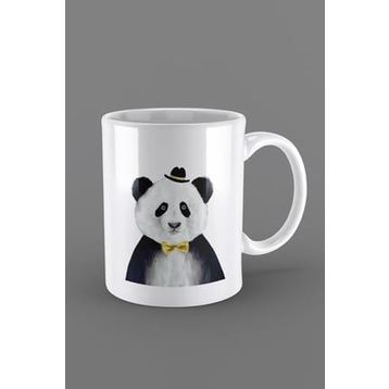 Panda Tasarımı Kupa Bardak