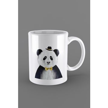 Panda Tasarımı Kupa Bardak