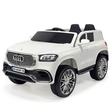 Pandamkee Admire Uzaktan Kumandalı 4x2 Deri Koltuk Bluetooth Beyaz Akülü Araba