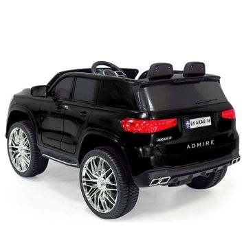 Pandamkee Admire Uzaktan Kumandalı 4x2 Deri Koltuk Bluetooth Siyah Akülü Araba