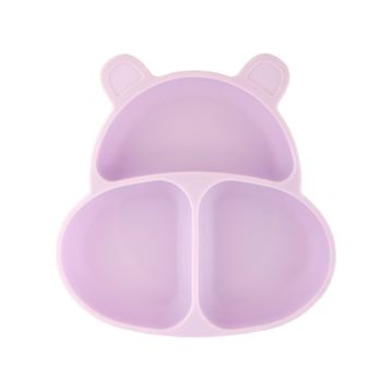 Pandish Lila Hup Po Vakum Tabanlı Silikon Mama Tabağı