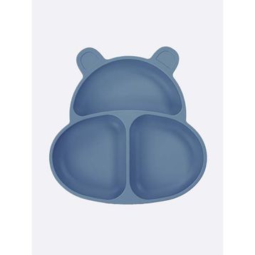 Pandish Yeşil Hup Po Vakum Tabanlı Silikon Mama Tabağı