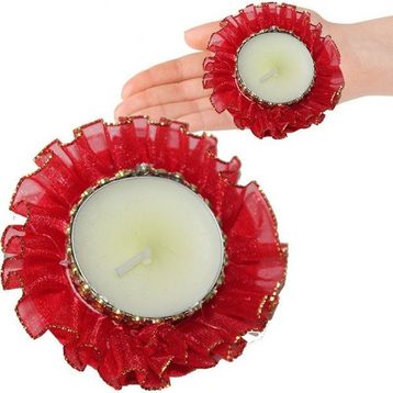 Pandoli 12'li Kına İçin Kırmızı El Mumu