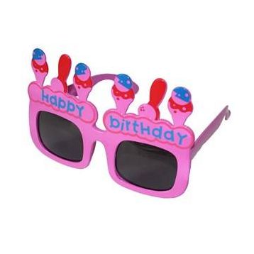 Pandoli Happy Birthday Pembe Gözlük
