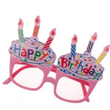Pandoli Happy Birthday Pembe Gözlük