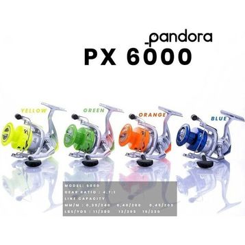 Pandora PX6000 3BB Grafit Kafa Turuncu Olta Makinesi