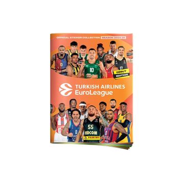 Panini Official 2024-25 Turkish Airlines Euroleague Başlangıç Paketi Sticker Albümü ve 2 Paket Sticker