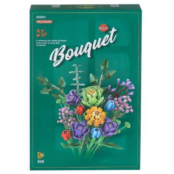 Panlos P655001 Çiçek Buketi Blok Oyuncak