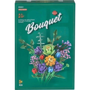 Panlos P655001 Çiçek Buketi Blok Oyuncak