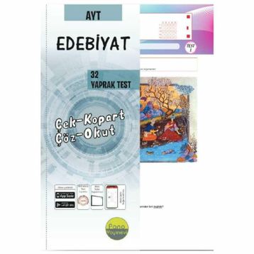 Pano Yayınları Ayt Edebiyat Yaprak Test