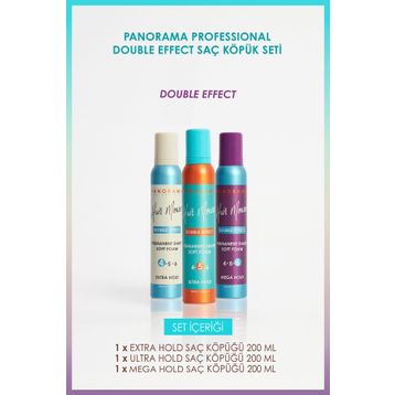 Panorama Professional 3x200 ml Saç Köpüğü