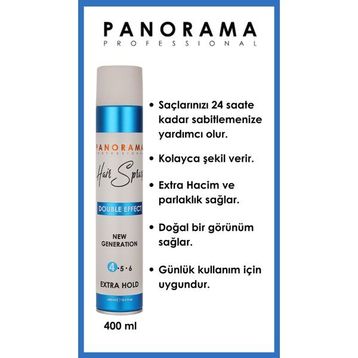Panorama Professional Extra Hold 4 400 ml Saç Spreyi