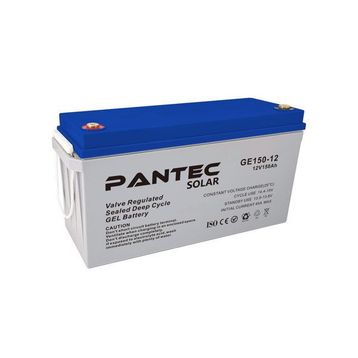 Pantec GE150-12 150 Amper Deep Cycle Jel Akü