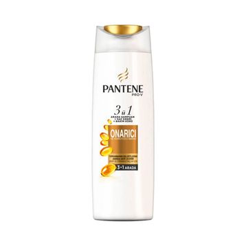 Pantene 3'ü 1 Arada Şampuan ve Onarıcı ve 400 ml Koruyucu Bakım Saç Bakım Kremi