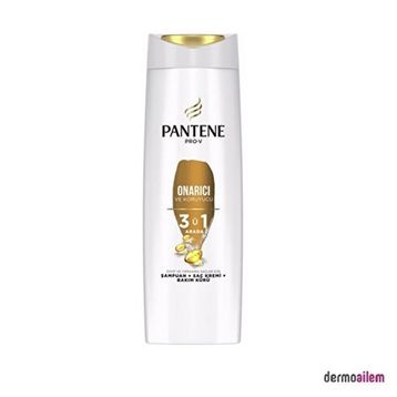 Pantene 3'ü 1 Arada Şampuan ve Onarıcı ve 400 ml Koruyucu Bakım Saç Bakım Kremi