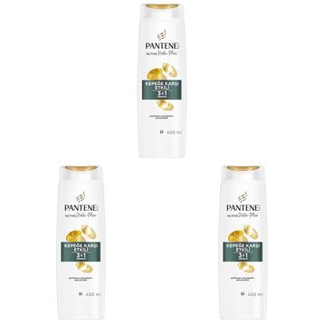Pantene 3x400 3'ü 1 Arada Kepek Karşıtı Şampuan