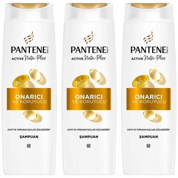 Pantene 3x400 ml Onarıcı Koruyucu Şampuan