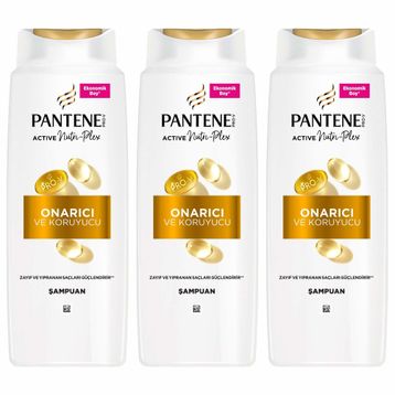 Pantene 3x625 ml Onarıcı Koruyucu Şampuan