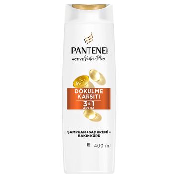Pantene 400 ml Dökülme Karşıtı 3'ü 1 Arada Şampuan