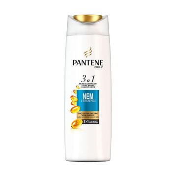 Pantene 470 ml Nem Terapisi 3'ü 1 Arada Şampuan ve Saç Bakım Kremi