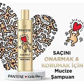Pantene Keith Haring 250 ml Onarıcı Koruyucu Miracle Şampuan