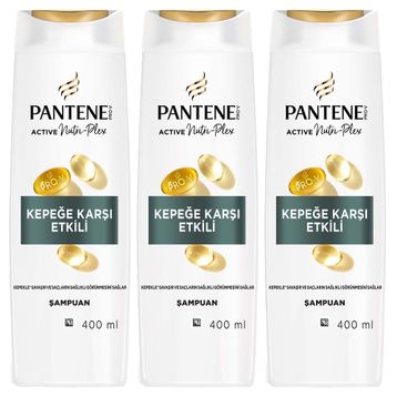 Pantene Kepek Karşıtı 3x400 ml Şampuan