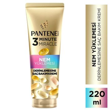 Pantene Miracle Serum Kesintisiz Nem Takviyesi 220 ml Saç Bakım Kremi