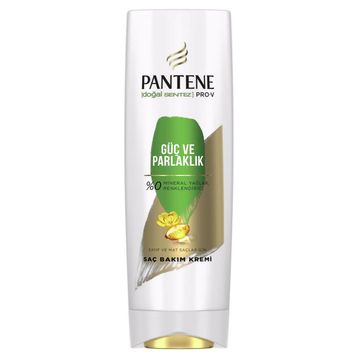 Pantene Pro-V Güç ve Parlaklık 360 ml Cansız Saçlar İçin Saç Bakım Kremi
