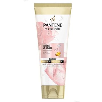 Pantene Pro-V Hacimli Ve Havalı 275 ml Biotin + Gül Suyu Sülfatsız Hacim Veren Dolgunlaştırıcı Saç Bakım Kremi