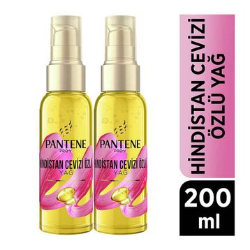 Pantene Pro-V Hindistan Cevizi Özlü Yağ 2x100 ml Saç Bakım Yağı