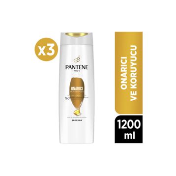 Pantene Pro-V Onarıcı ve Koruyucu 3x400 ML Saç Bakım Şampuan